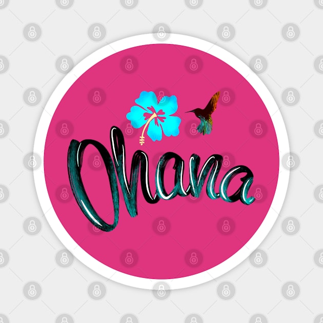 Ohana 6 Magnet by Miruna Mares